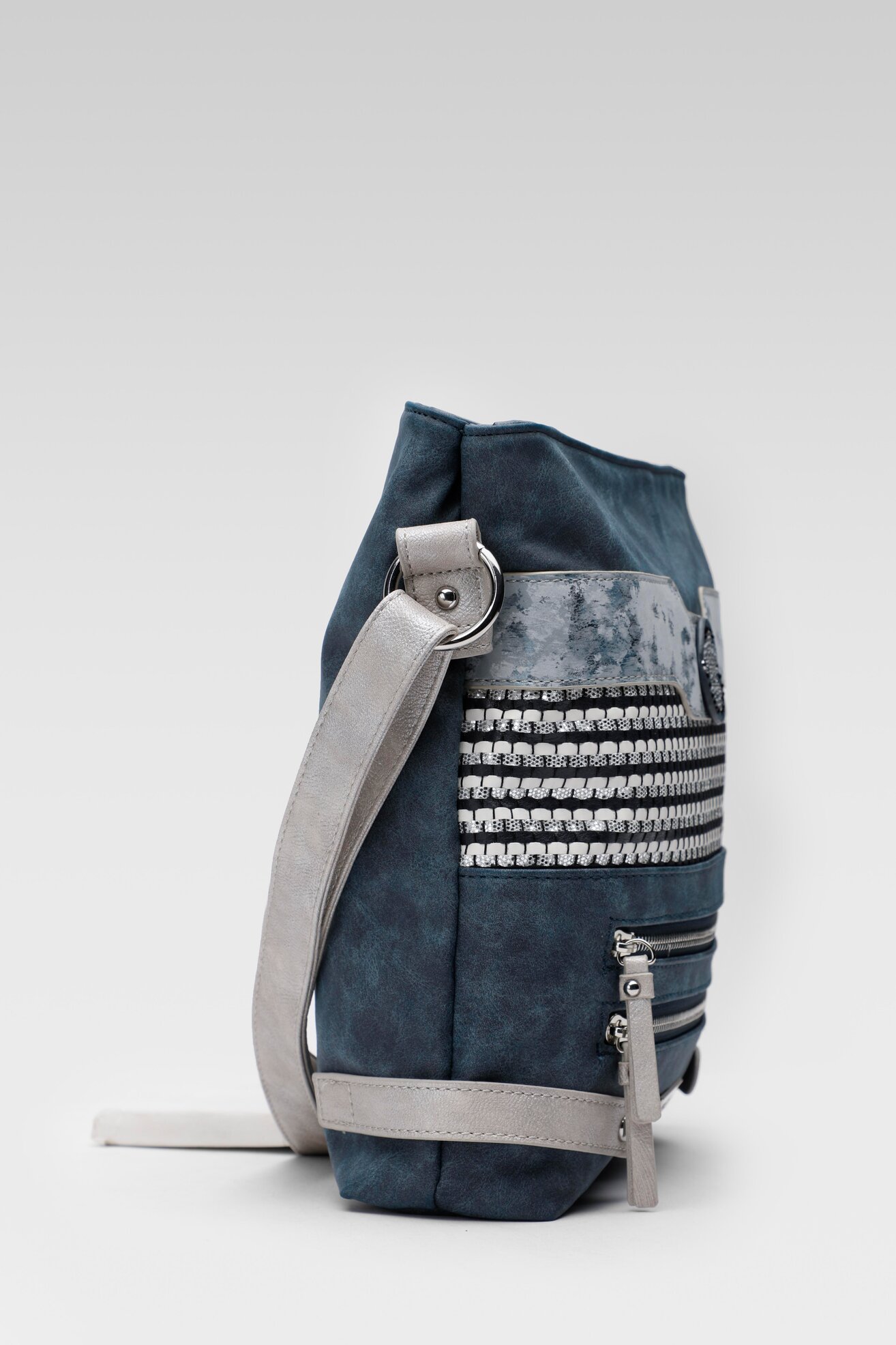 Torebka Rieker H1346-16 Niebieski