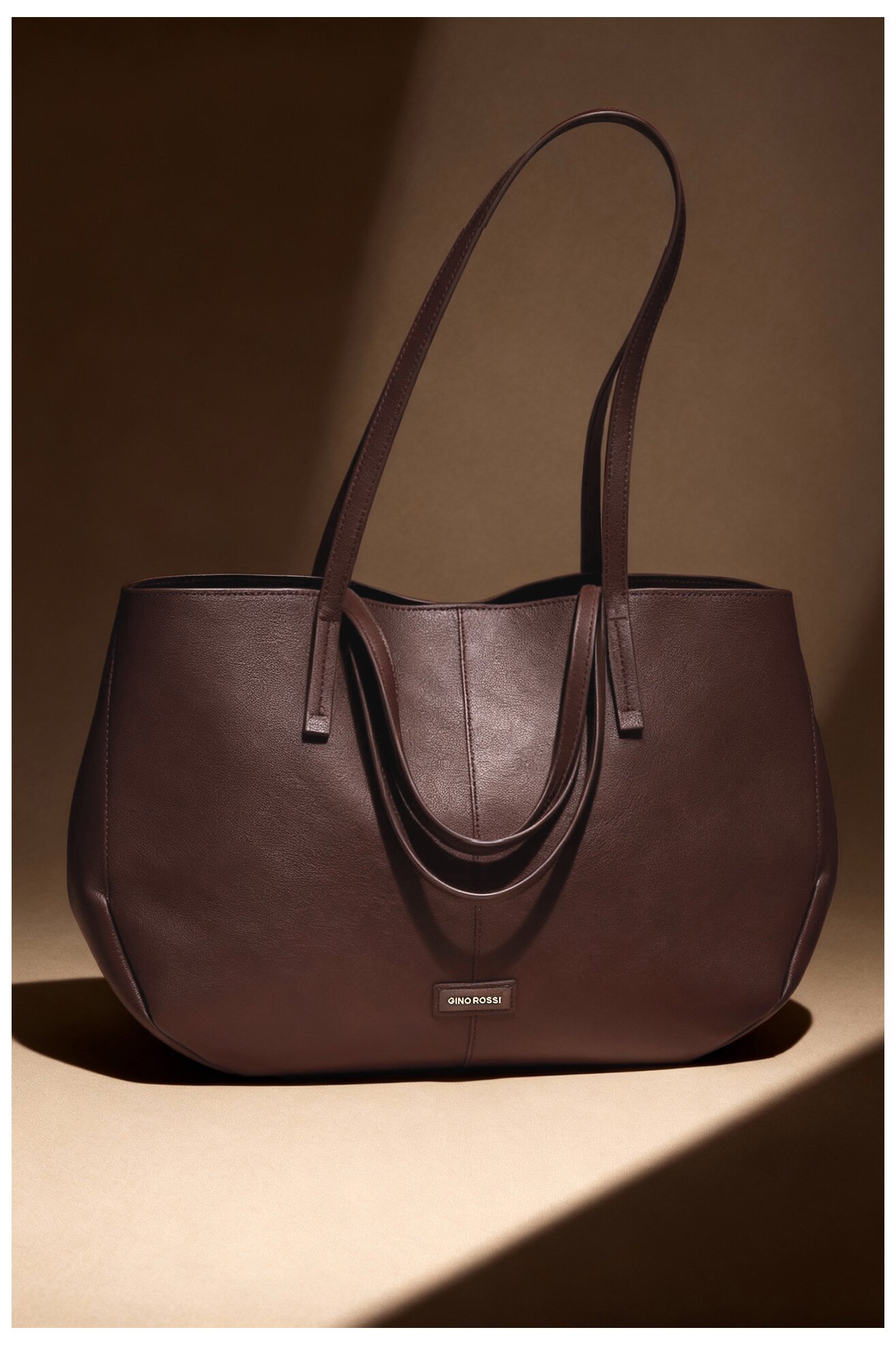 Torebka Gino Rossi CEO-HADIJA-KY125 Brązowy ciemny