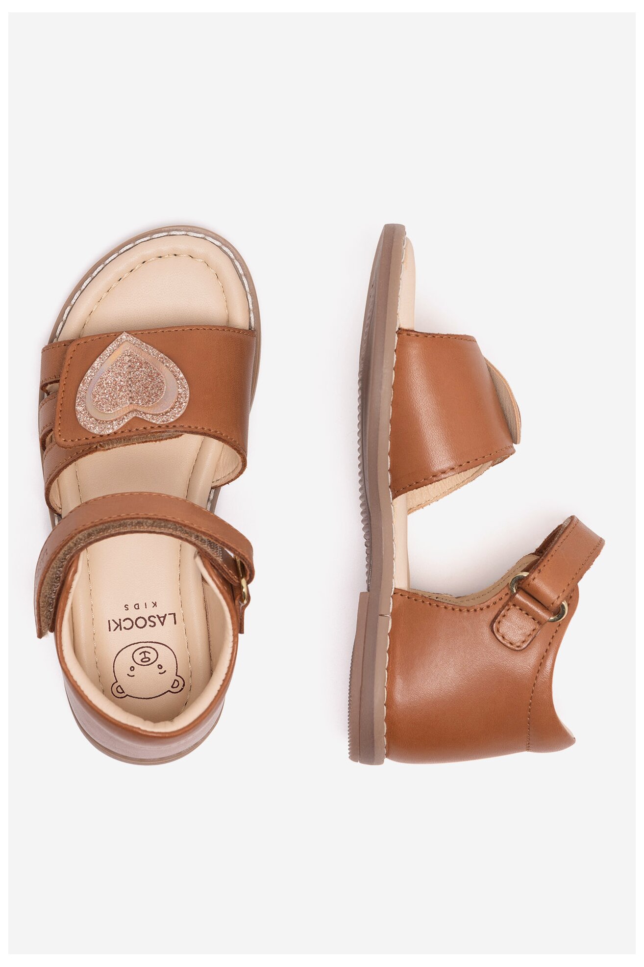 Sandały Lasocki Kids PATI 3421-A Brązowy