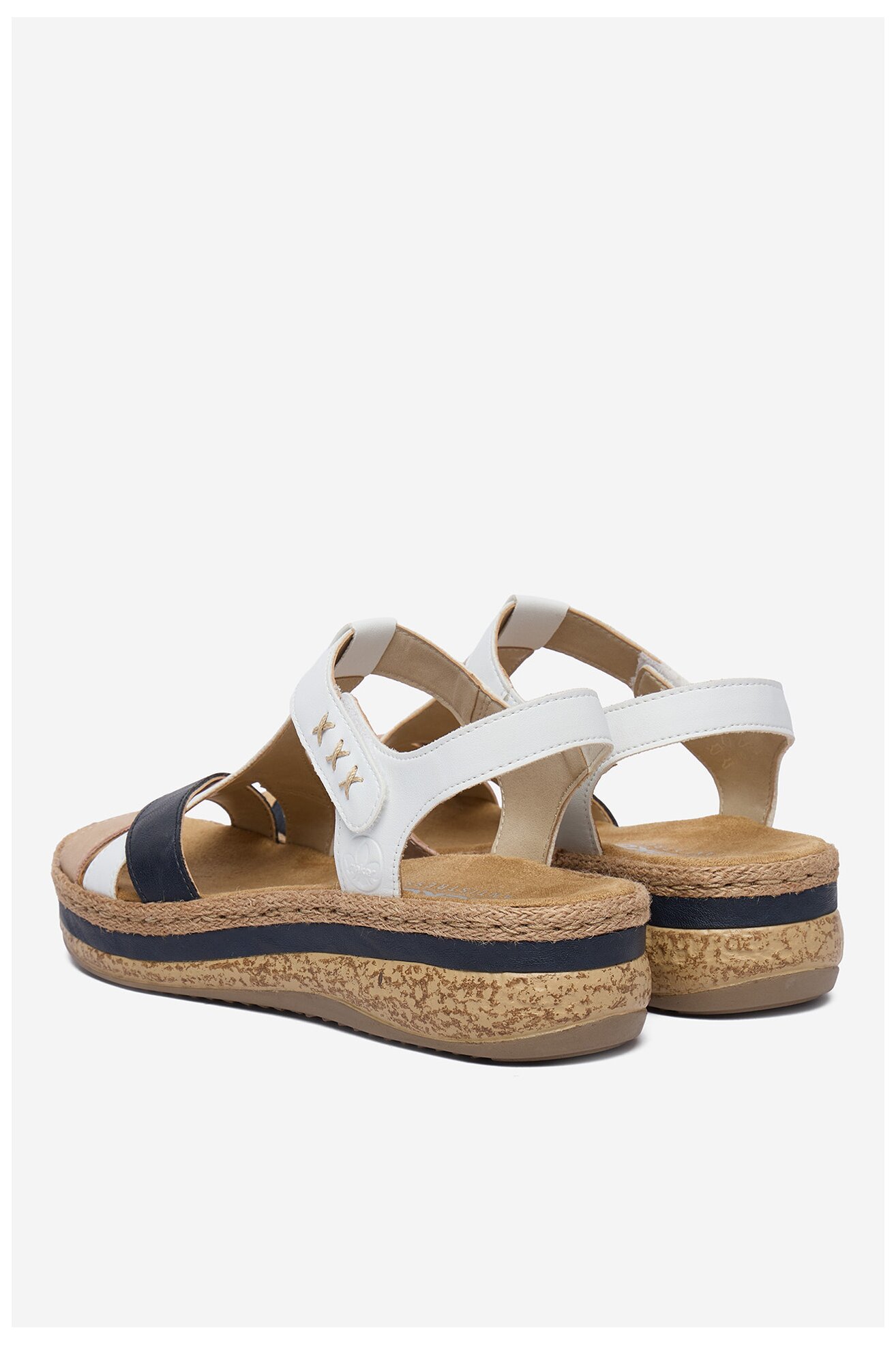 Sandały Rieker CEO-V0919-81 Biały