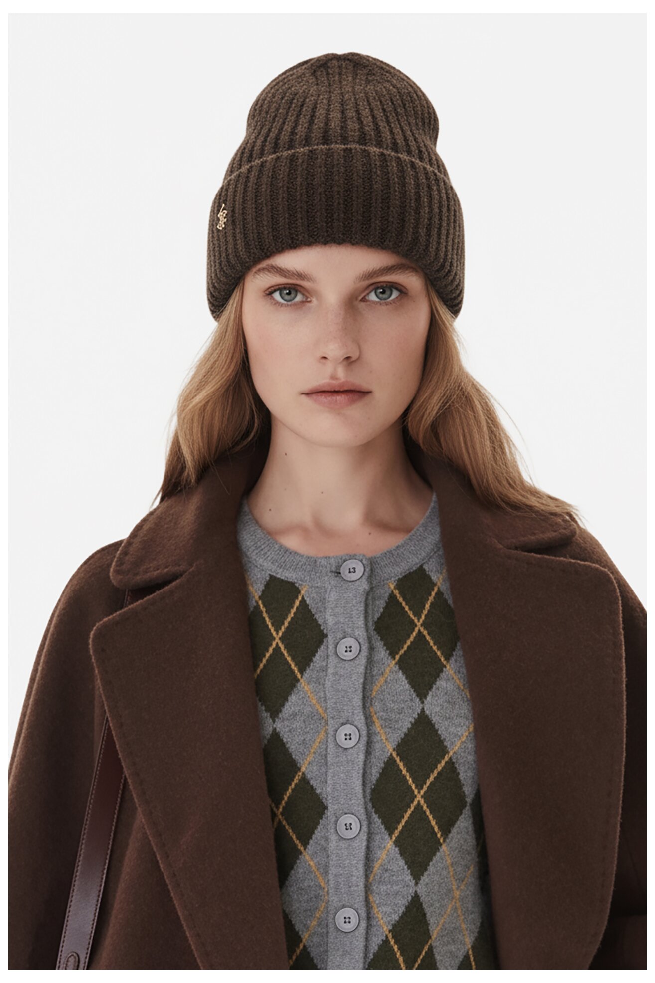 Ženska kapa Beverly Hills Polo Club CEO-BHPC-W3-001-AW25 BRAON