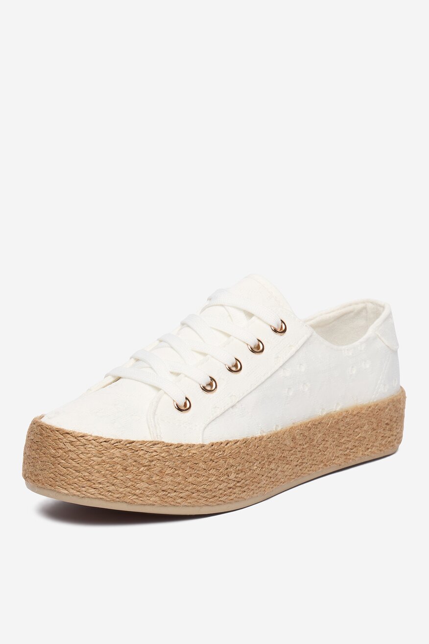 Eспадрили Jenny БЯЛ - 5906751579251