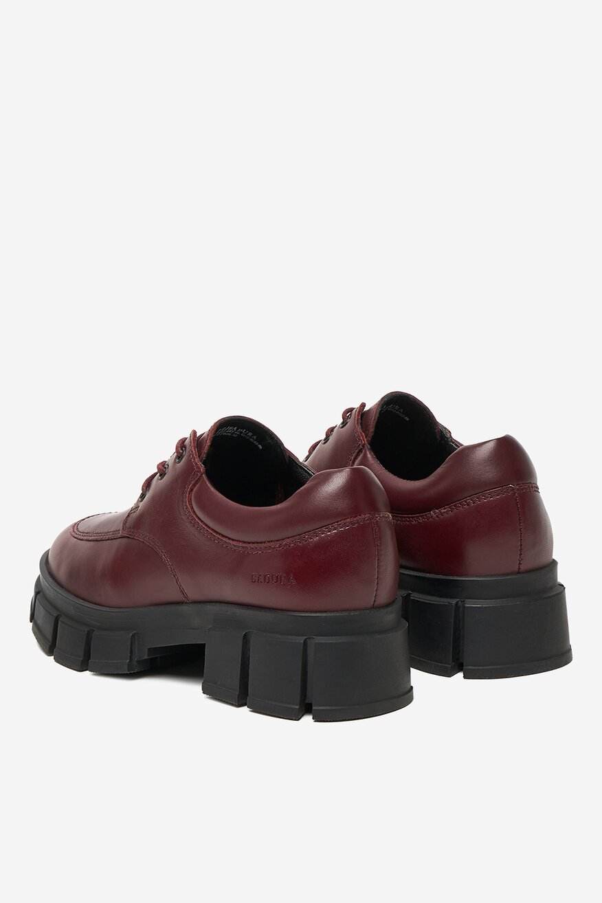 Badura - Półbuty skórzane - 5906751267950