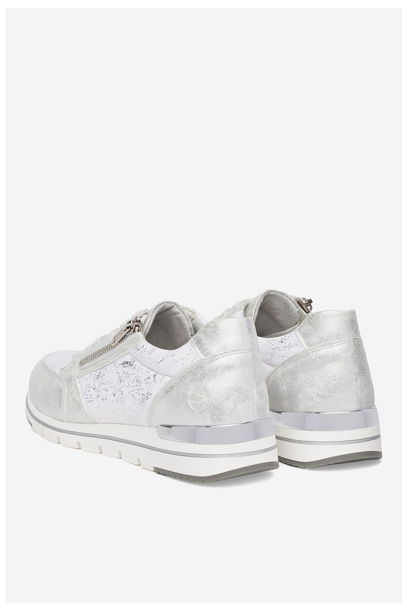Sneakerși Remonte R6700-91 ARGINTIU