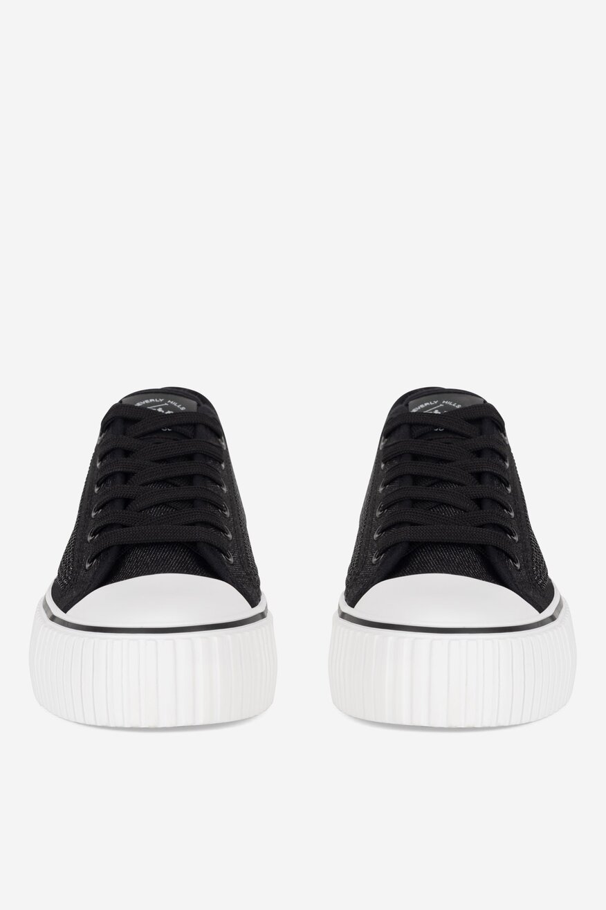 Pantofi pânză Beverly Hills Polo Club NEGRU - 5905588811244