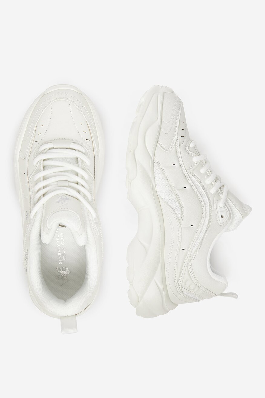 
                Sneakerși Beverly Hills Polo Club ALB - 5906751273548