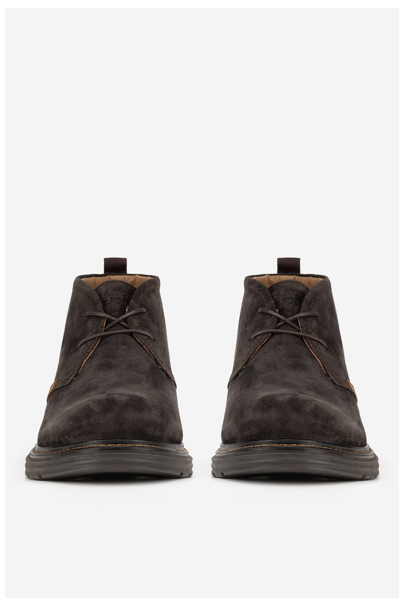 Šněrovací vyšší obuv U.S. POLO ASSN. LORENZ002M/DS1 HNĚDÁ