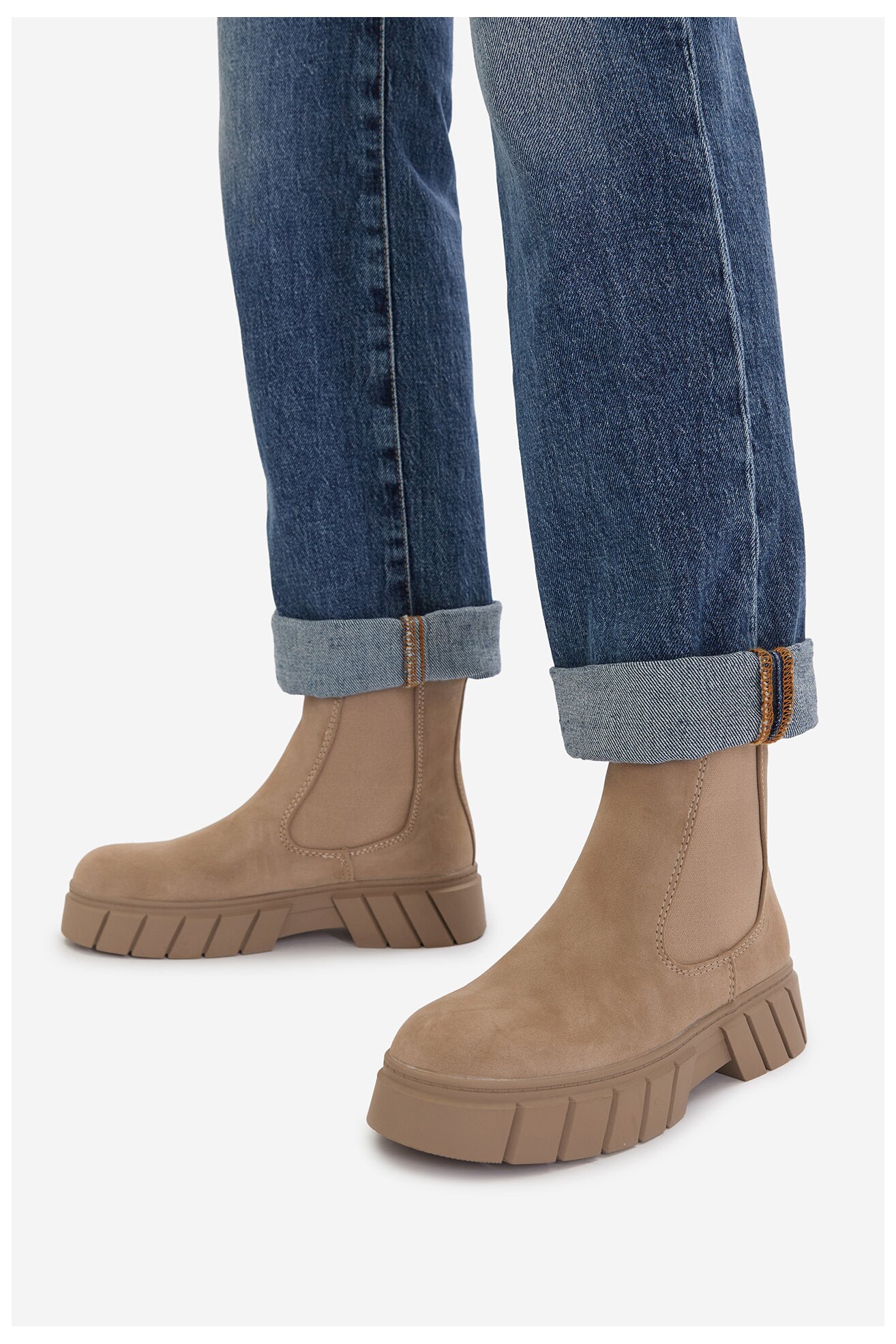 Botki Jenny CEO-MAVIS WS6153-01 Beżowy