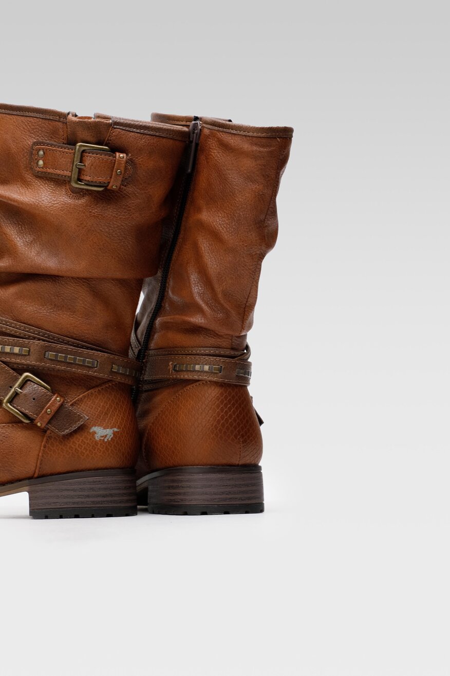 
                Mustang - Kozaki brązowe - 5904248960919