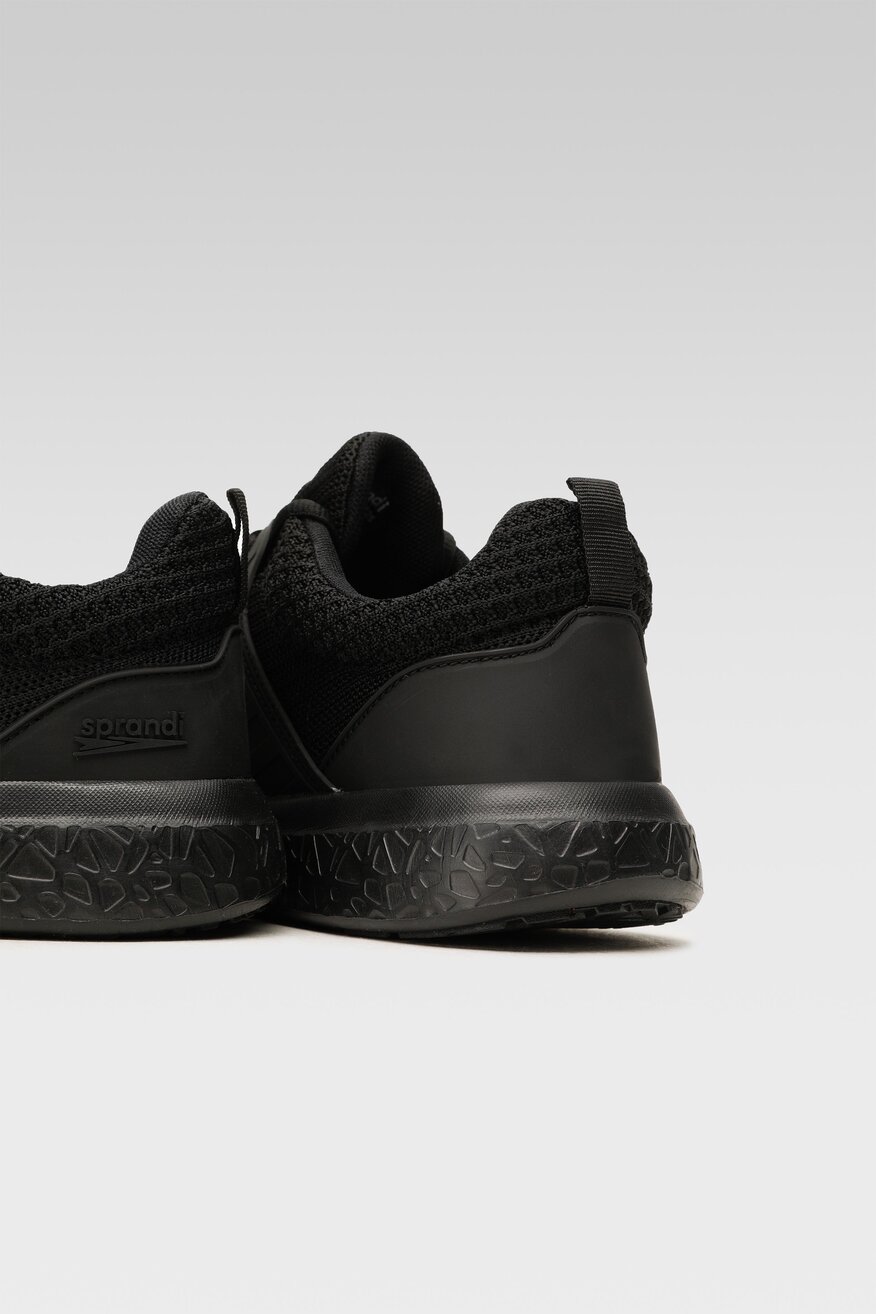 
                Sprandi - Obuwie sportowe czarne sznurowane - 5903698996011