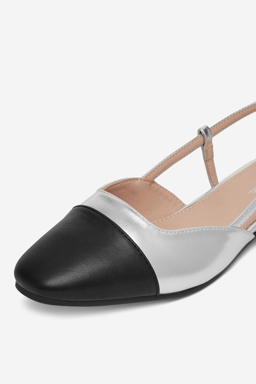 Lodičky Clara Barson STŘÍBRNÁ - 5903698596655