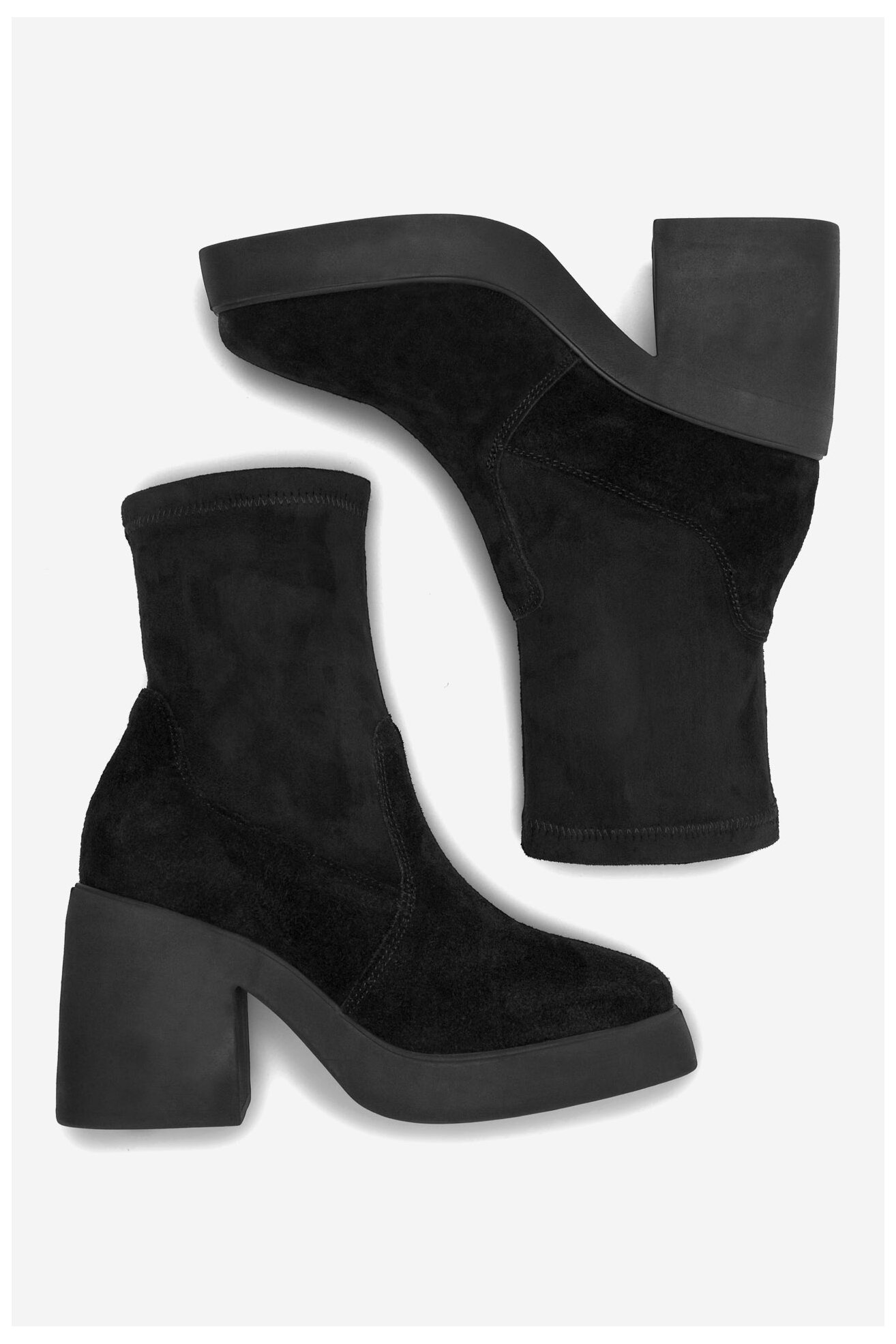 Bokacsizma Lasocki VANNI EST-VANNI-01 FEKETE