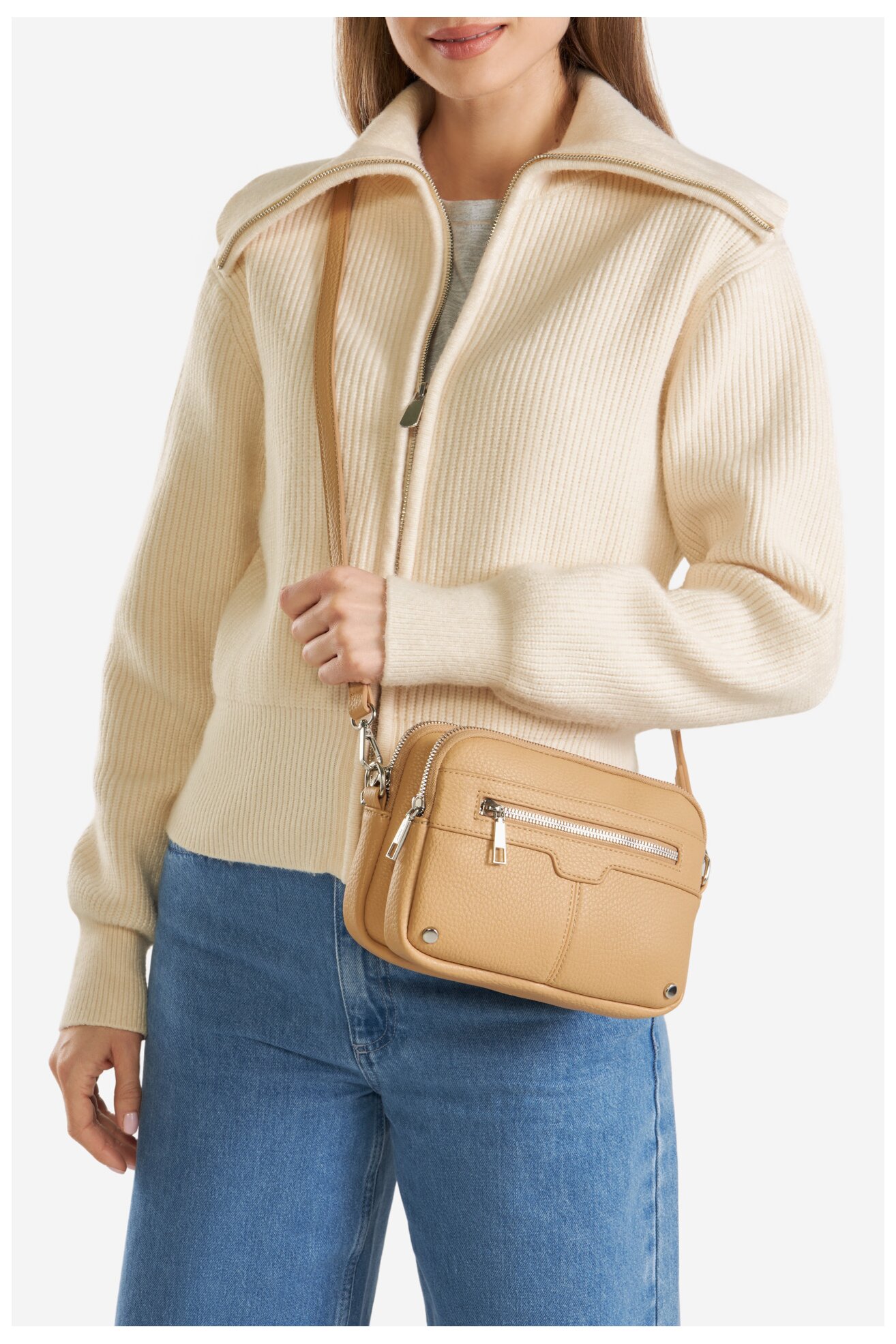 Kabelka Jenny JNY-M-004-07 BÉŽOVÁ