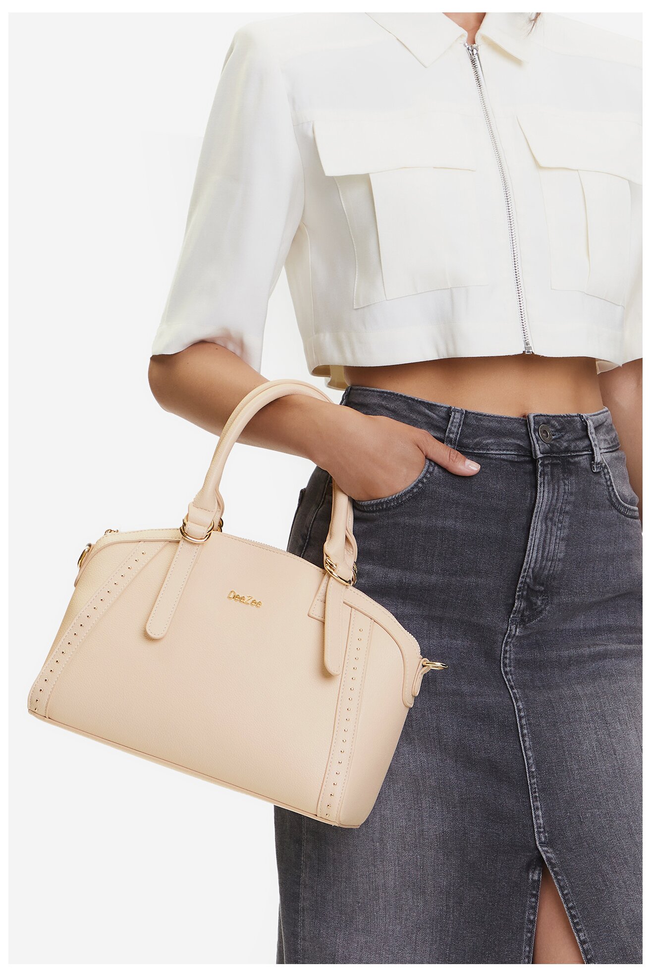 Geantă de mână DeeZee C-DZE-S-013-08 BEJ