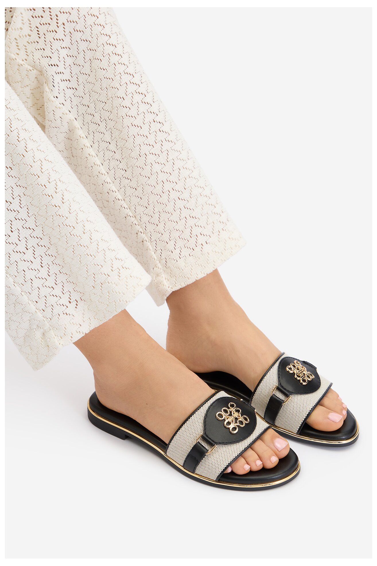 Papuče NINE WEST CEO-6165-32 CRNA