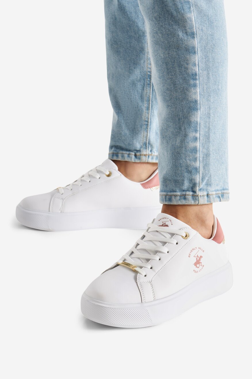 Încălțăminte sport Beverly Hills Polo Club ALB - 5905588811725