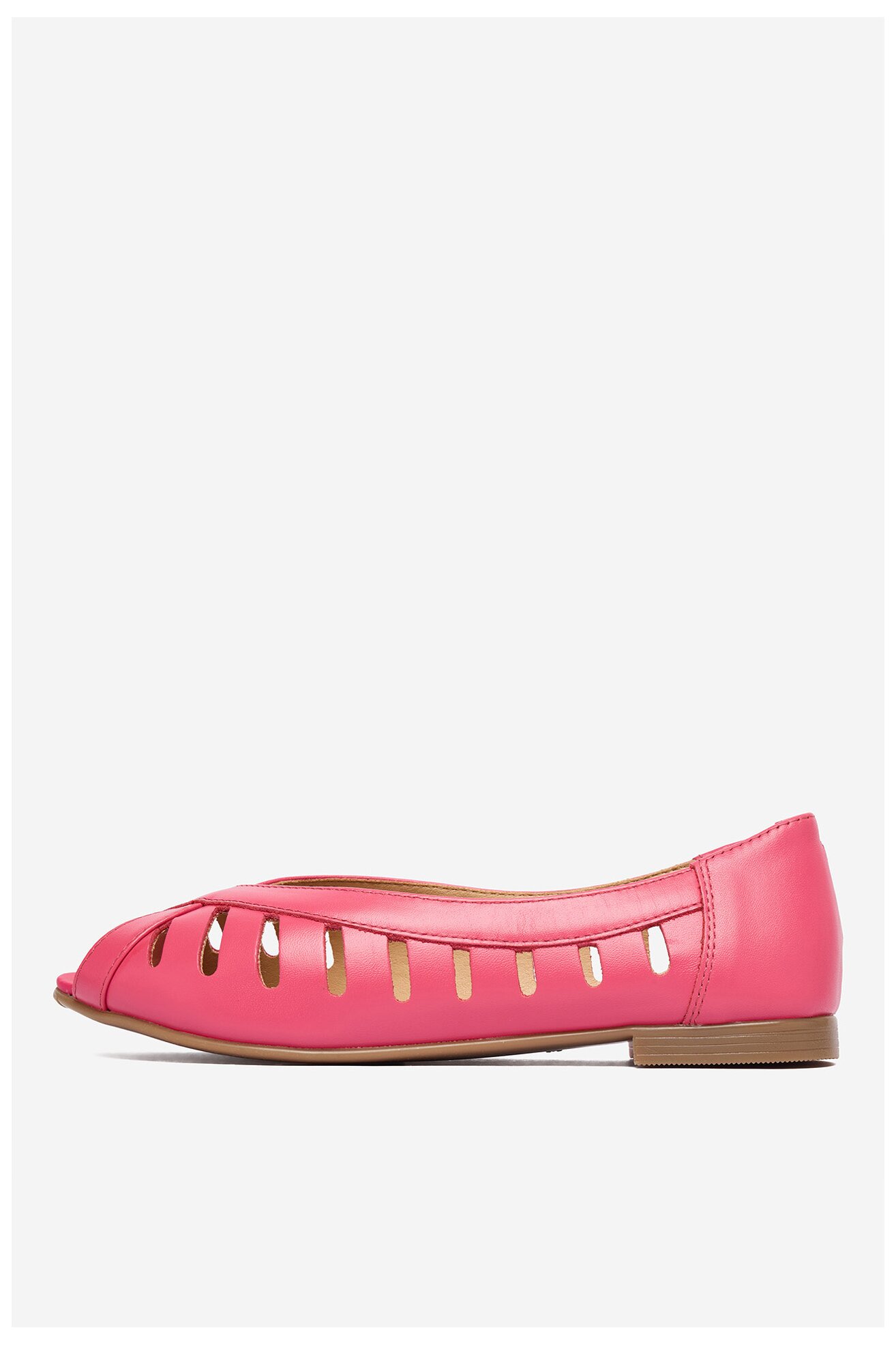 Baleriny Lasocki CEO-RST-ERICA-66 Różowy ciemny