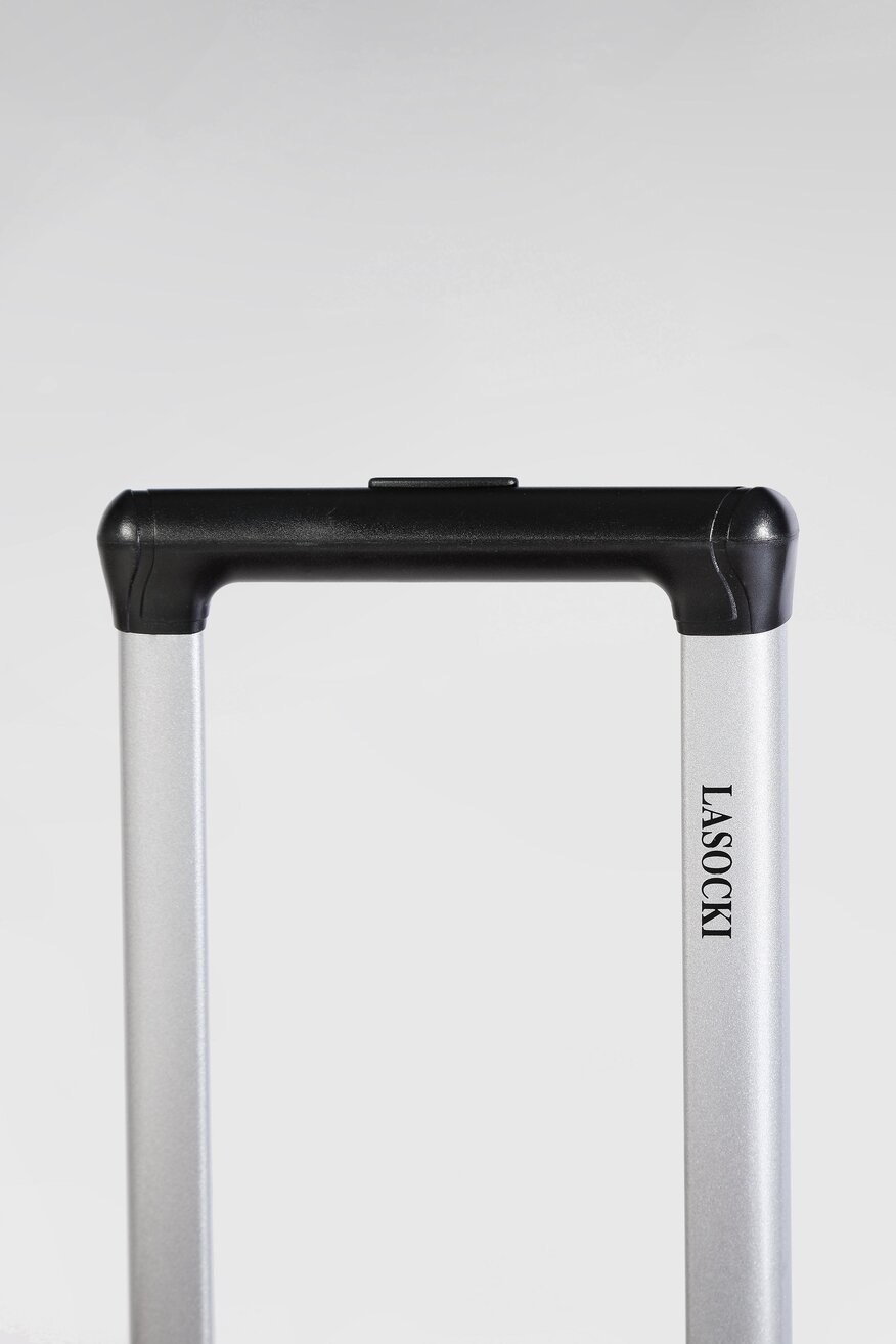 
                Lasocki - Duża twarda walizka czerwona - 5903698239224