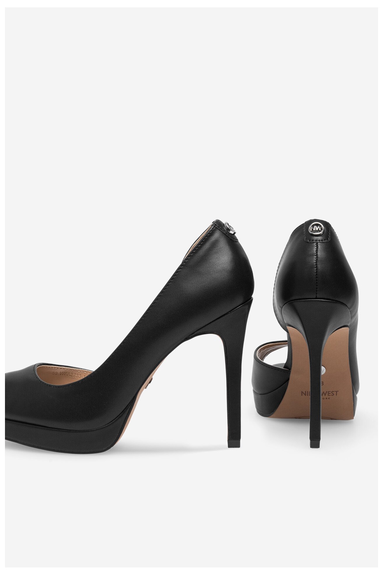 Czółenka NINE WEST WFA2733-1 Czarny