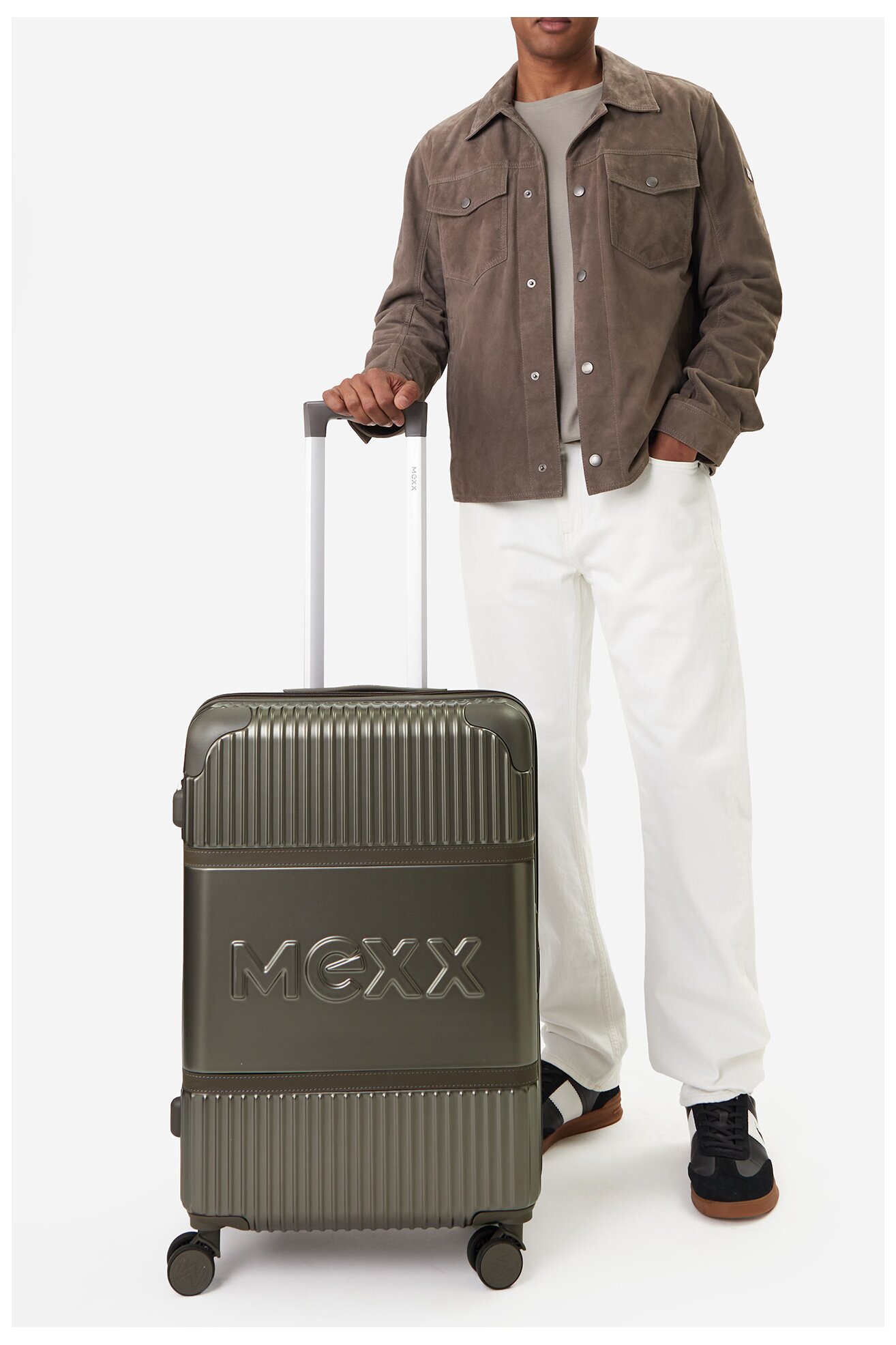 Kofer Mexx CEO-MEXX-037-M-SILVER TAMNO SREBRNA