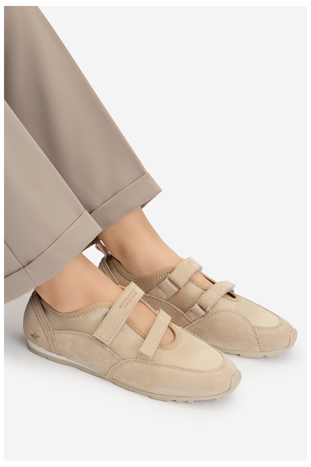 Sneakers Beverly Hills Polo Club CEO-6E1148-2 Beżowy