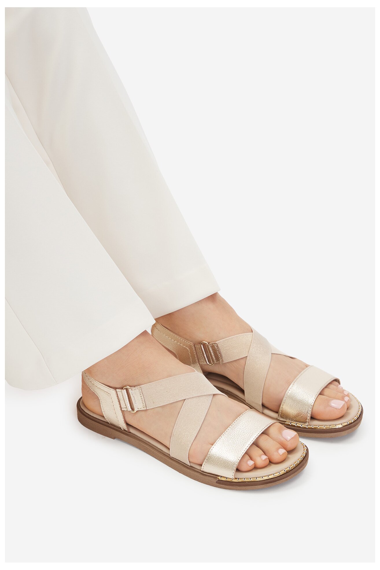 Sandały Lasocki CEO-WI23-LALITA-11 Złoty