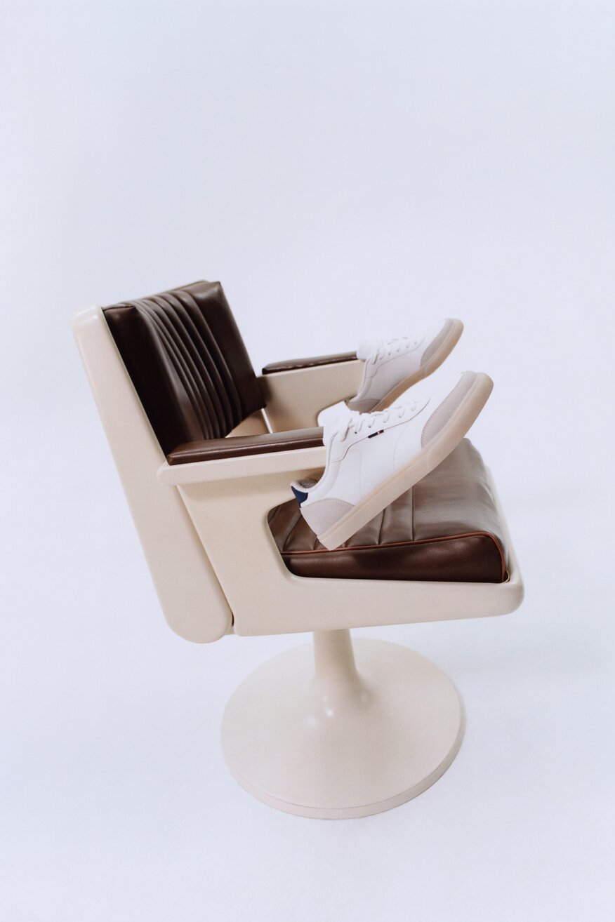 Americanos - Sneakersy pastelowe beżowe - 5904248441395