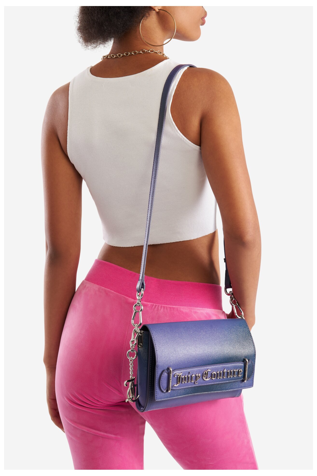 Дамска чанта Juicy Couture BIJXT3094W4S ВИОЛЕТОВ