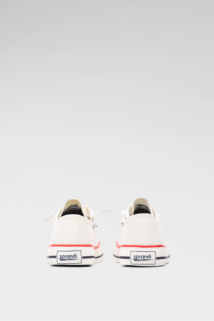 
                Sprandi - Trampki pastelowe białe - 5903698321417