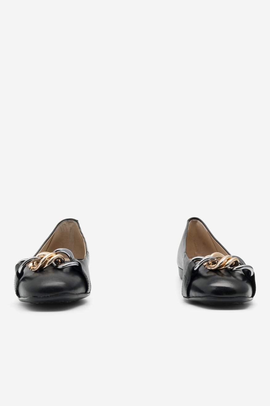 
                Lasocki - Baleriny skórzane - 5904862591162