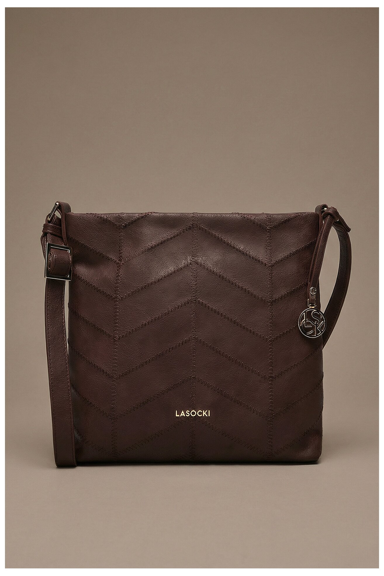 Kézitáska Lasocki C-LSK-K-019-06 BARNA