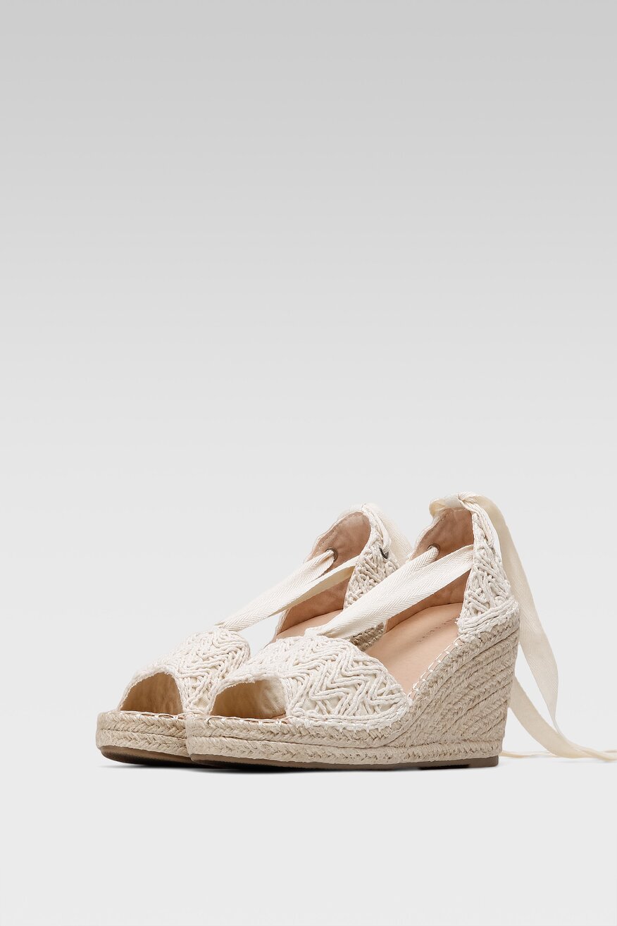 Jenny Fairy - Sandały boho beżowe - 5904248719777