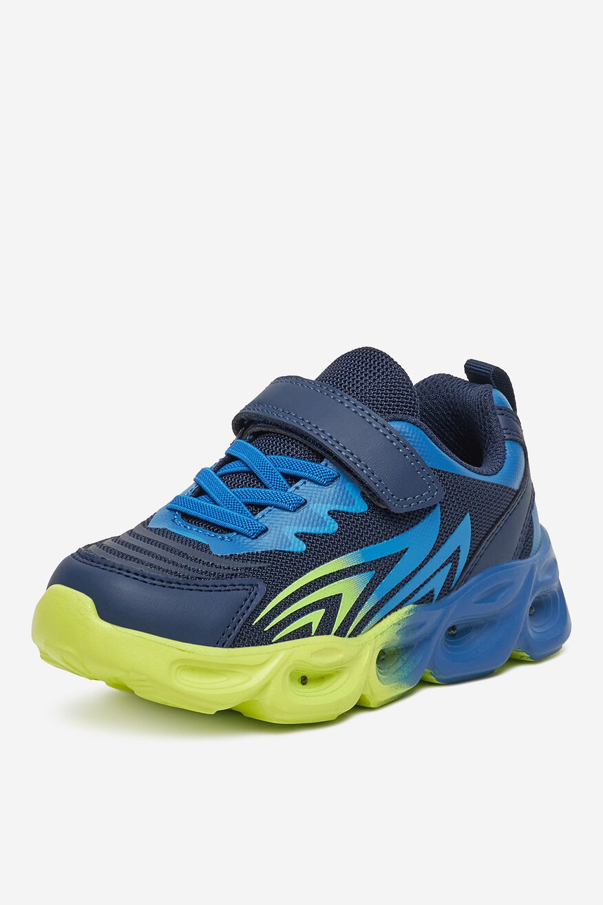 Action Boy - Sneakersy z migającymi diodami - 5903698580586