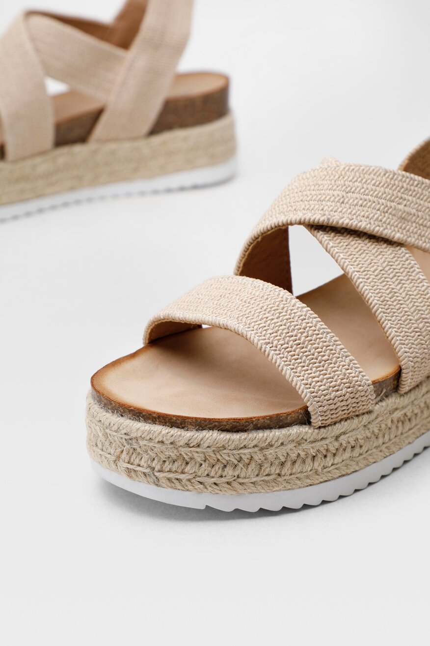 Jenny Fairy - Sandały boho beżowe - 5904248721312