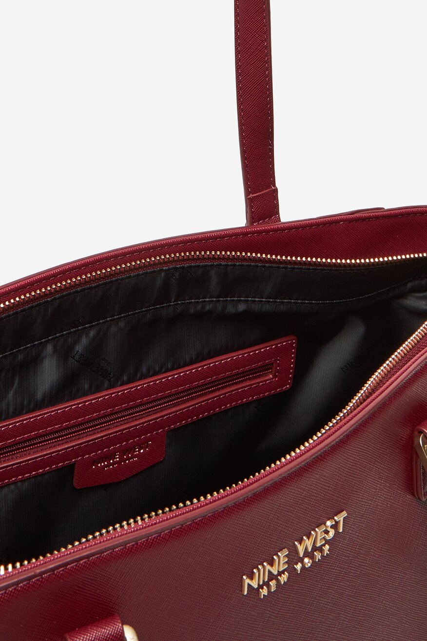 Kézitáska NINE WEST BORDÓ - 5906751259504