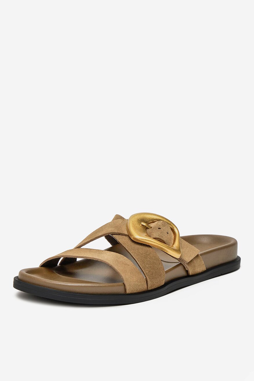 
                Шльопанець Gino Rossi ВЕРБЛЮЖИЙ - 5906751056752