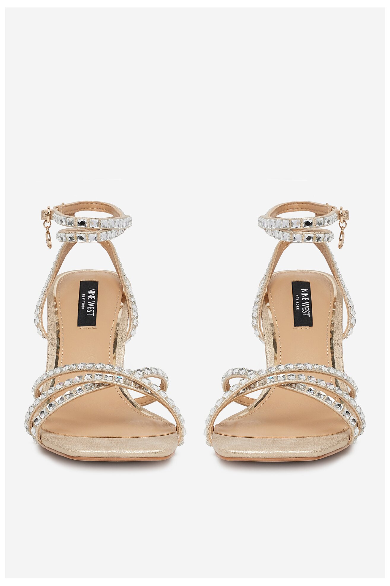 Sandały NINE WEST SM237-011A Złoty