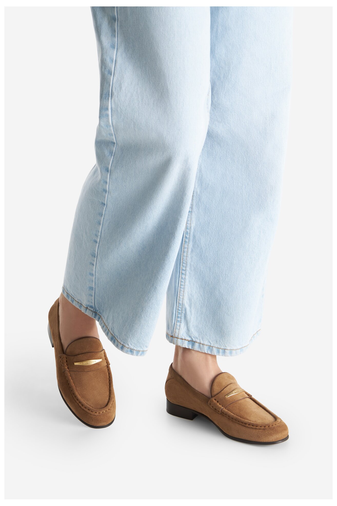 Mokasyn Gino Rossi ELYSE-130 Beżowy ciemny