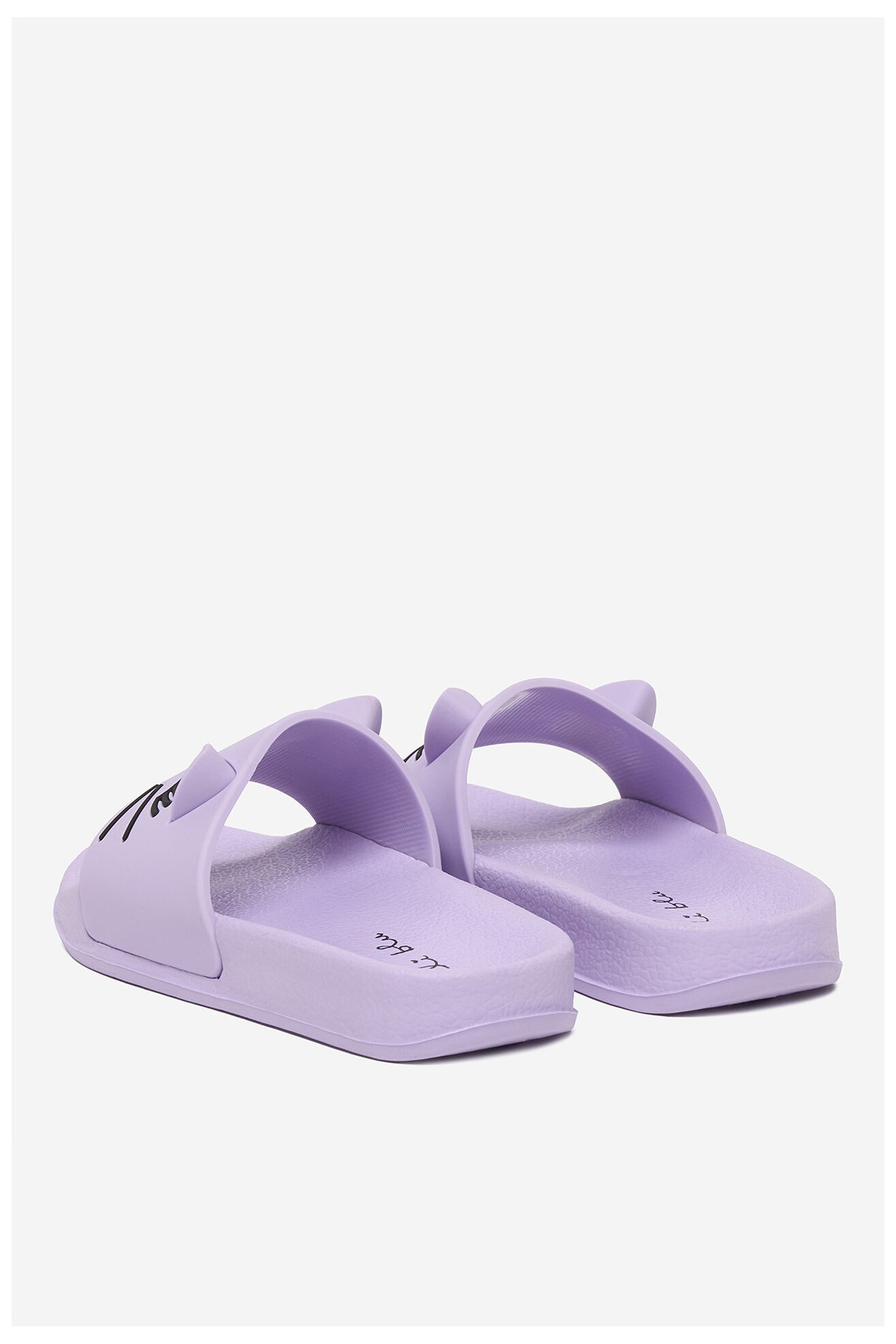 Klapki basenowe Nelli Blu P3040014K Fioletowy