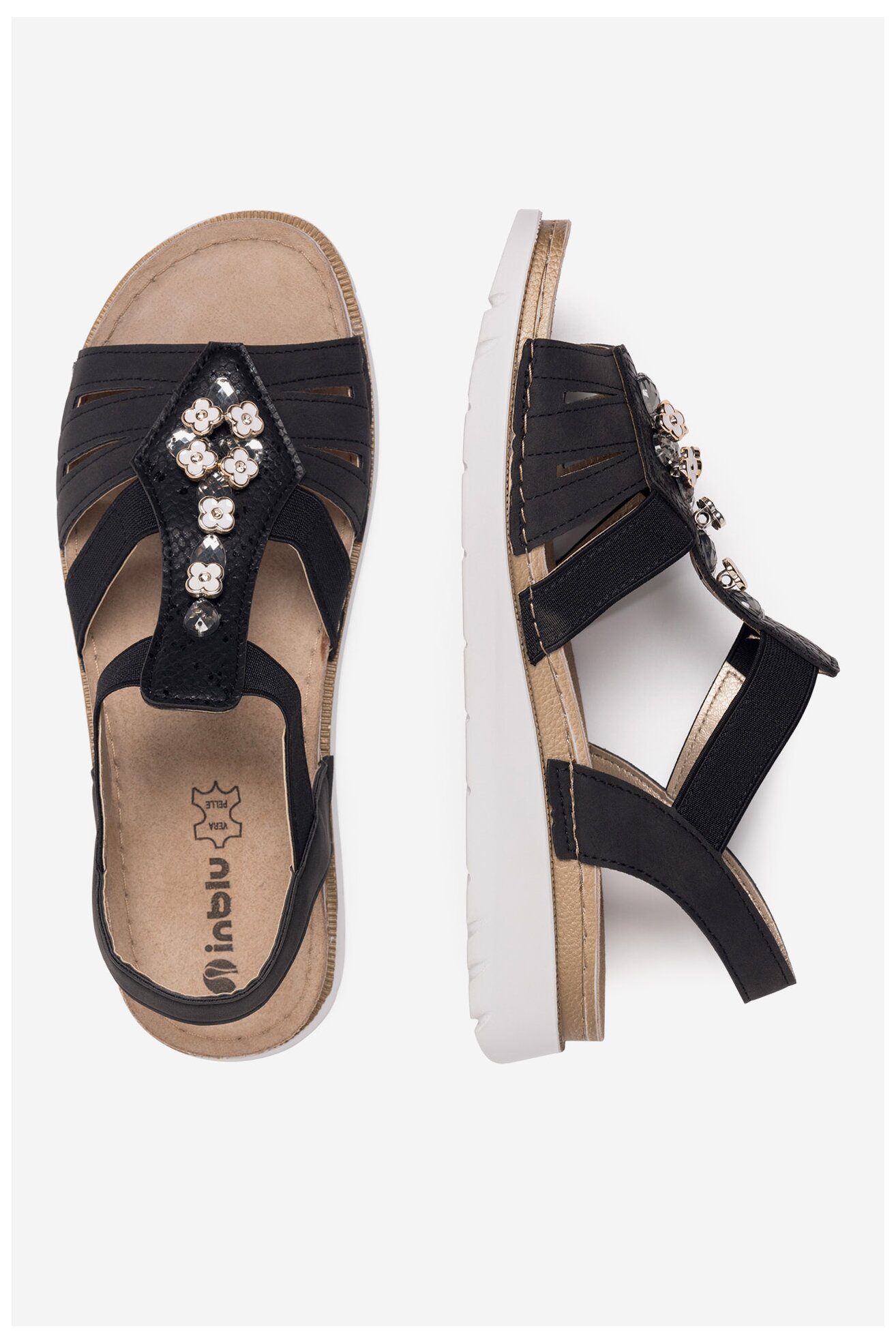 Sandały Inblu CNARO100 Czarny