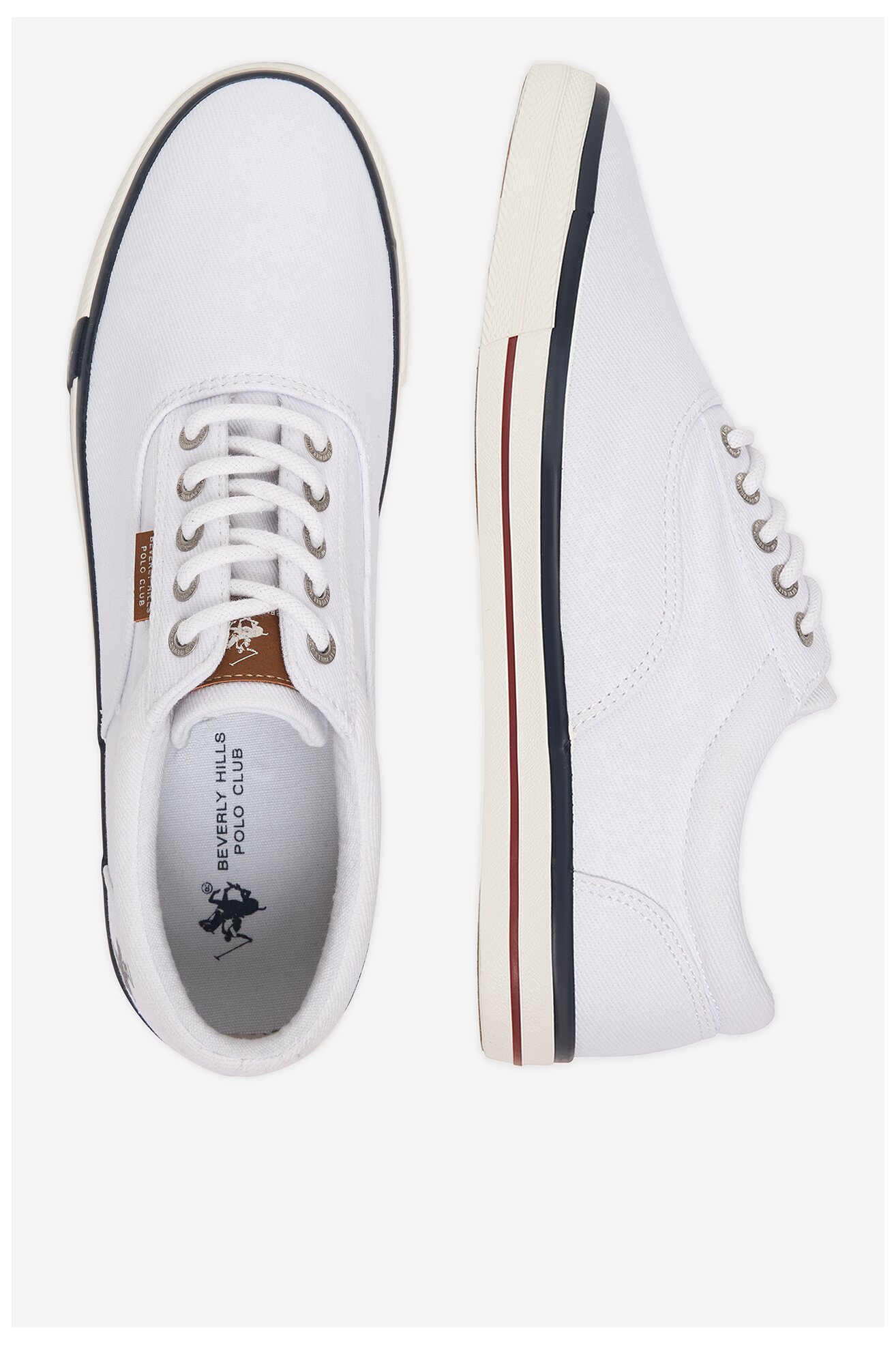 Trampki Beverly Hills Polo Club CWBEO-DALSTON-01 Biały