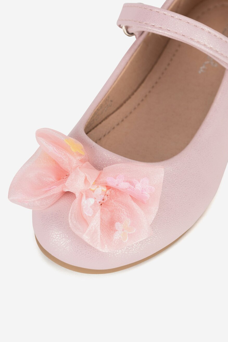 Baleriny Nelli Blu CM240430-8 Różowy - 5903698348629