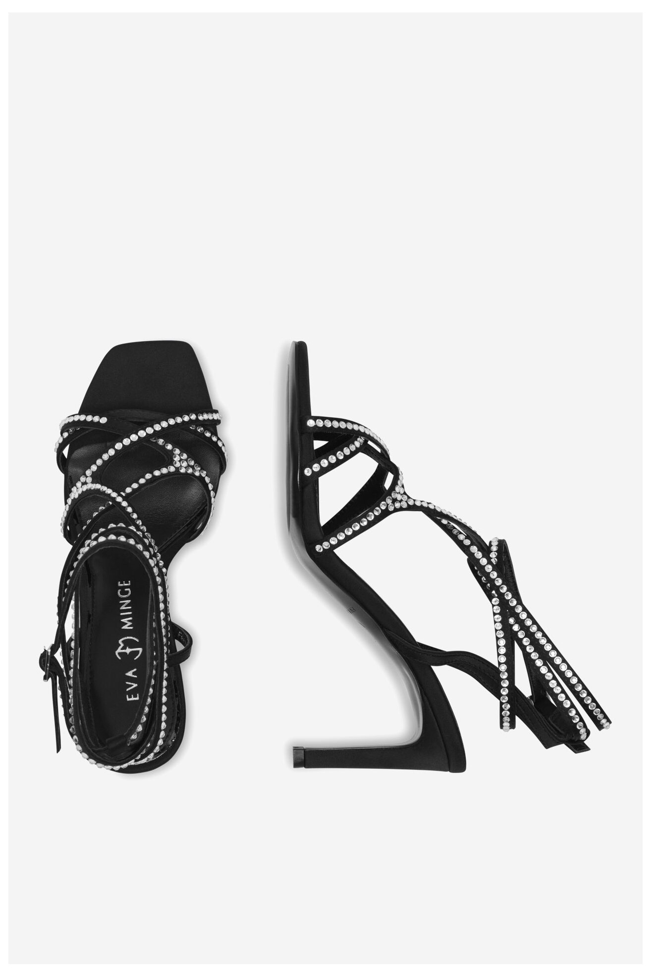 Сандали EVA MINGE FAENZA-20167-68-1 ЧЕРЕН