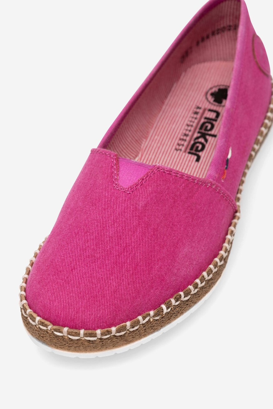 
                        Espadryle Rieker M2278-31 Różowy ciemny - 2230056240077