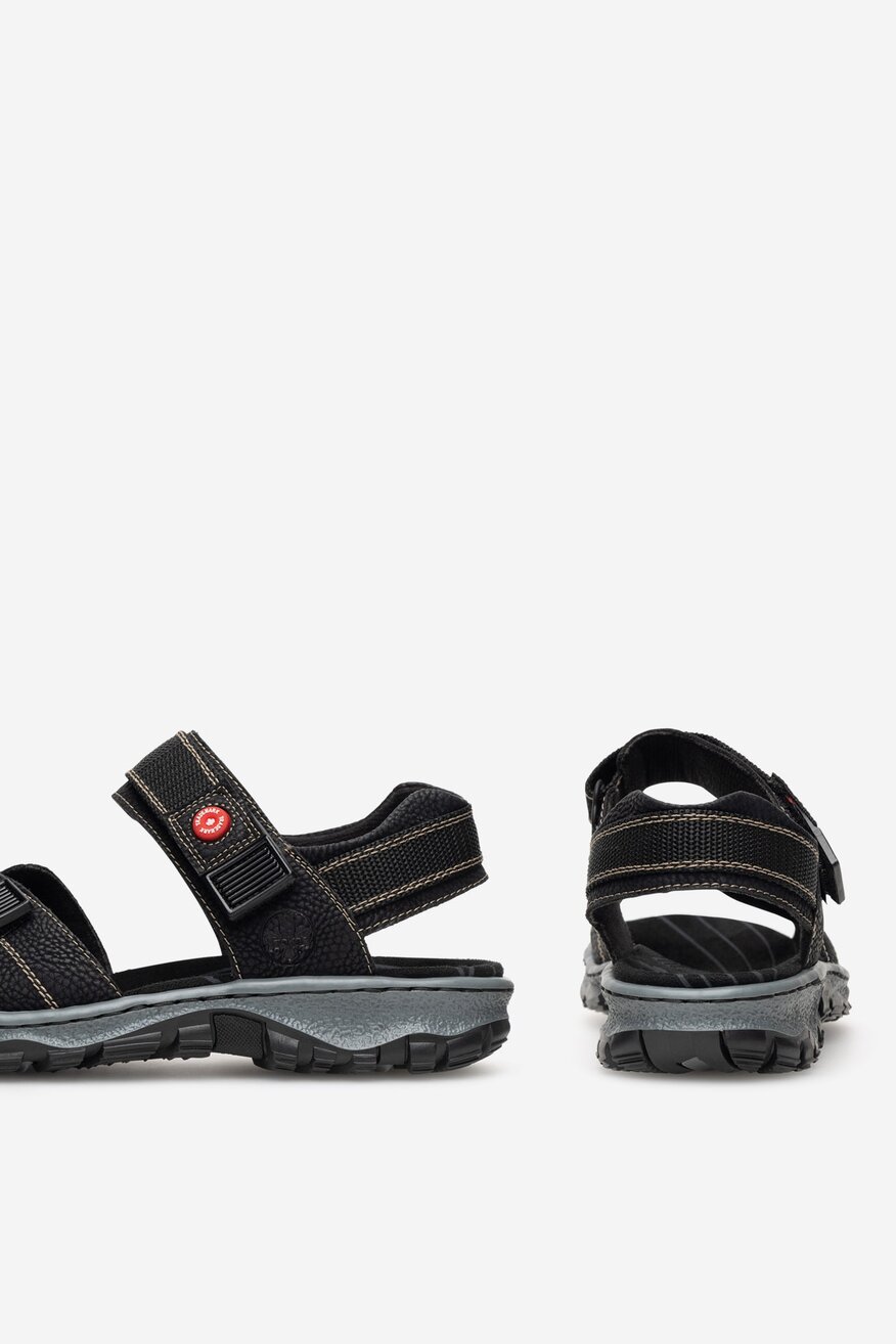 Rieker - Sandały sportowe na rzepy - 2230056233109