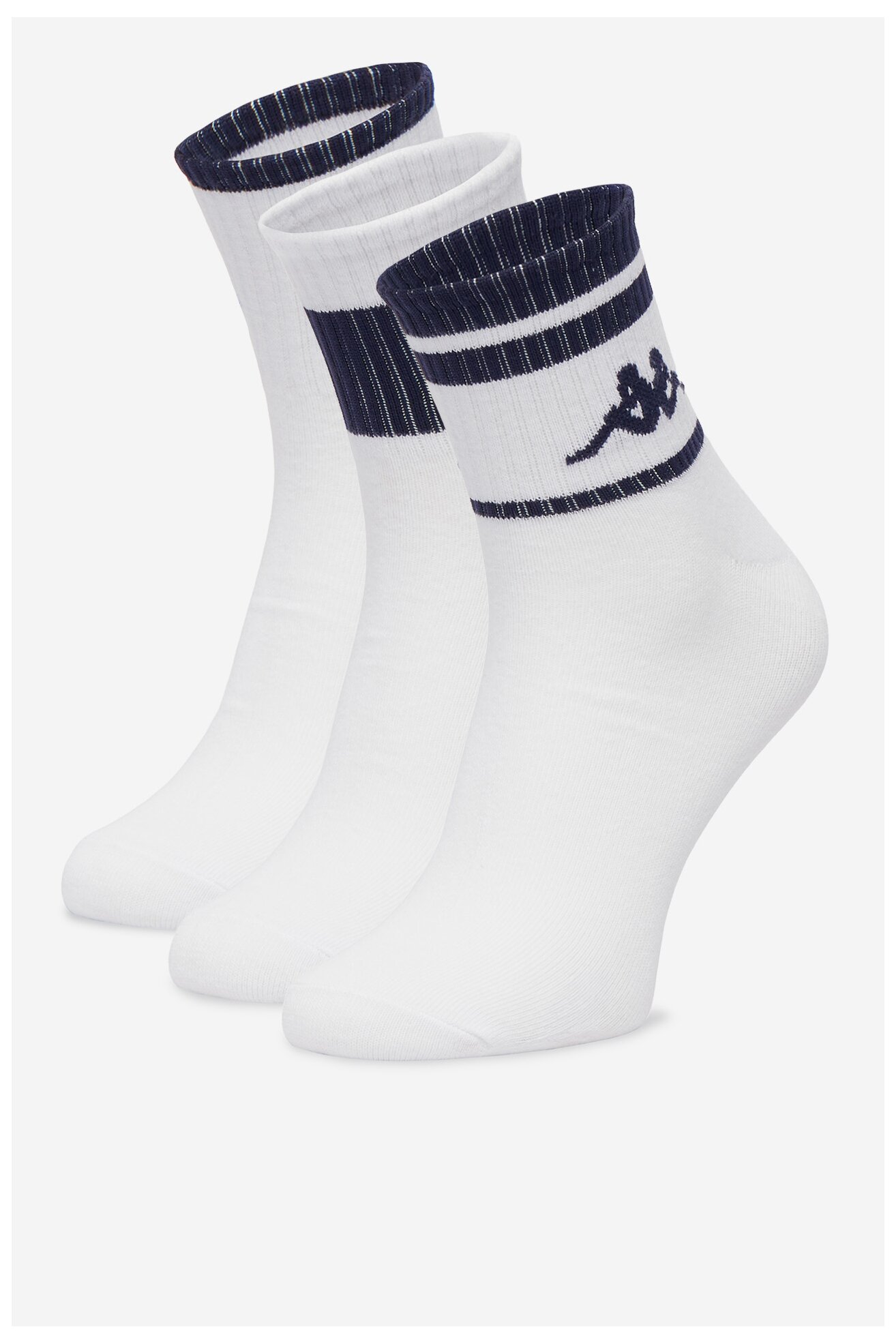 Čarape Kappa CEO_KR_ANKLE_SS26 (3-PACK) BELA