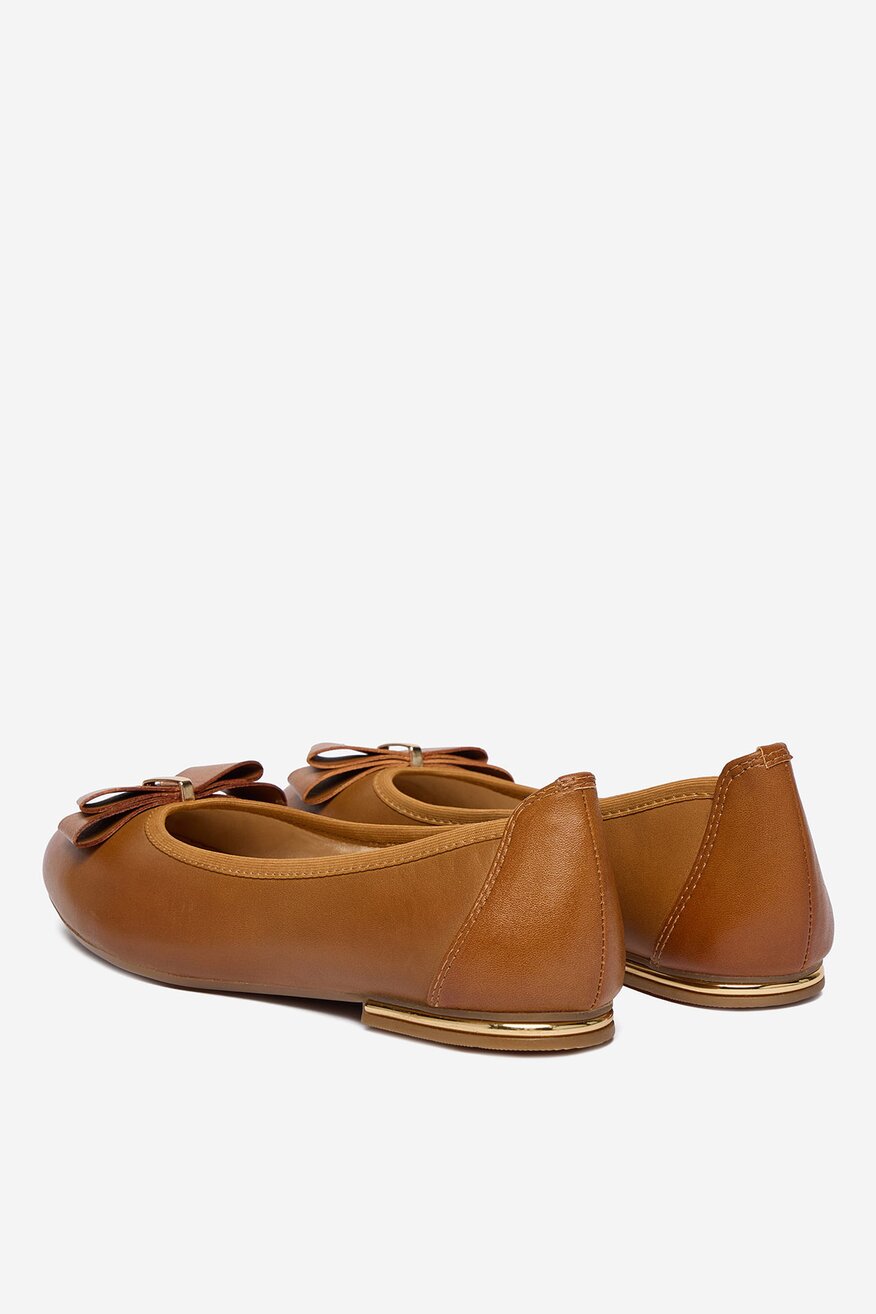 
                Lasocki - Baleriny skórzane - 5906751601068