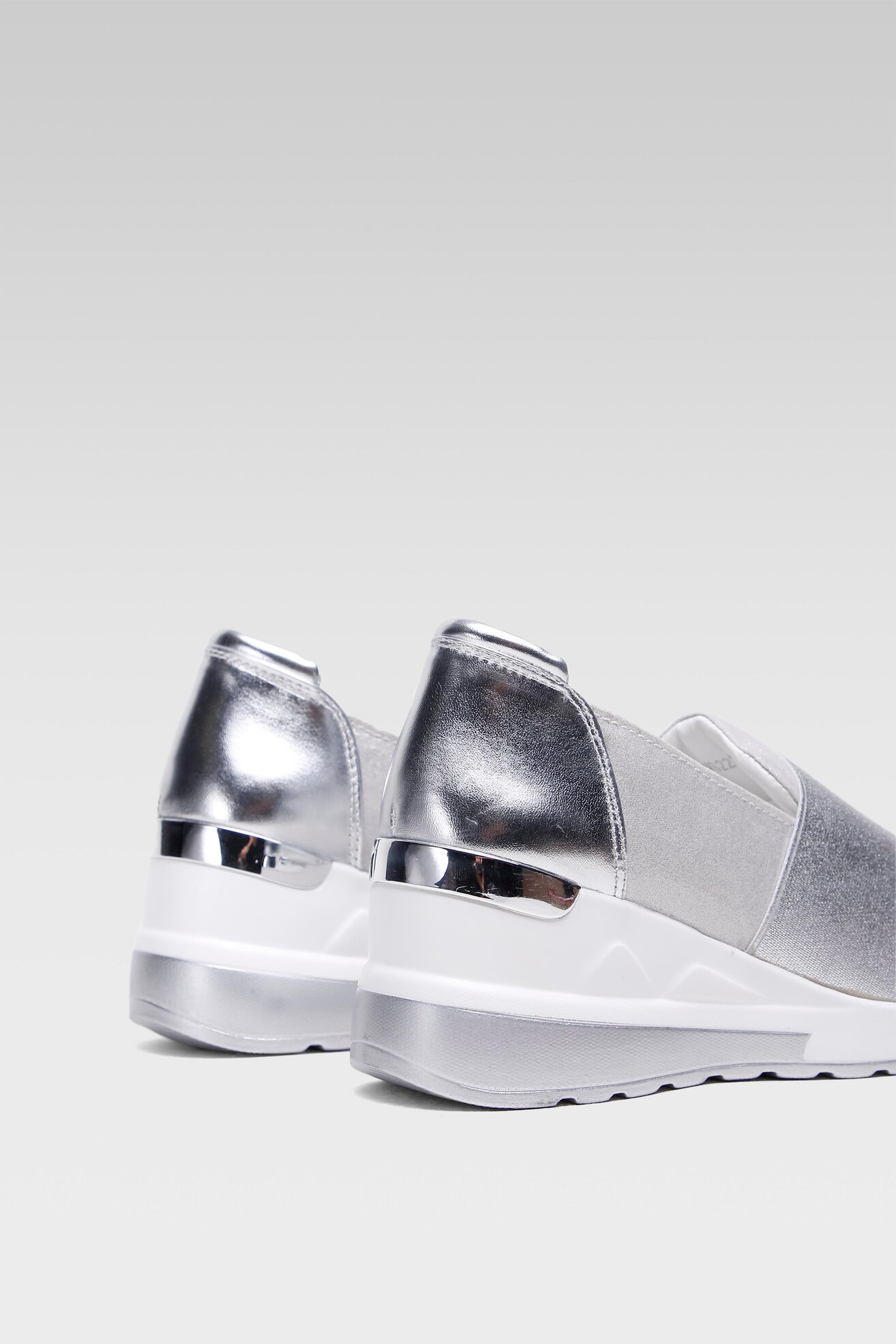 Półbuty Clara Barson WS2229-22 Srebrny