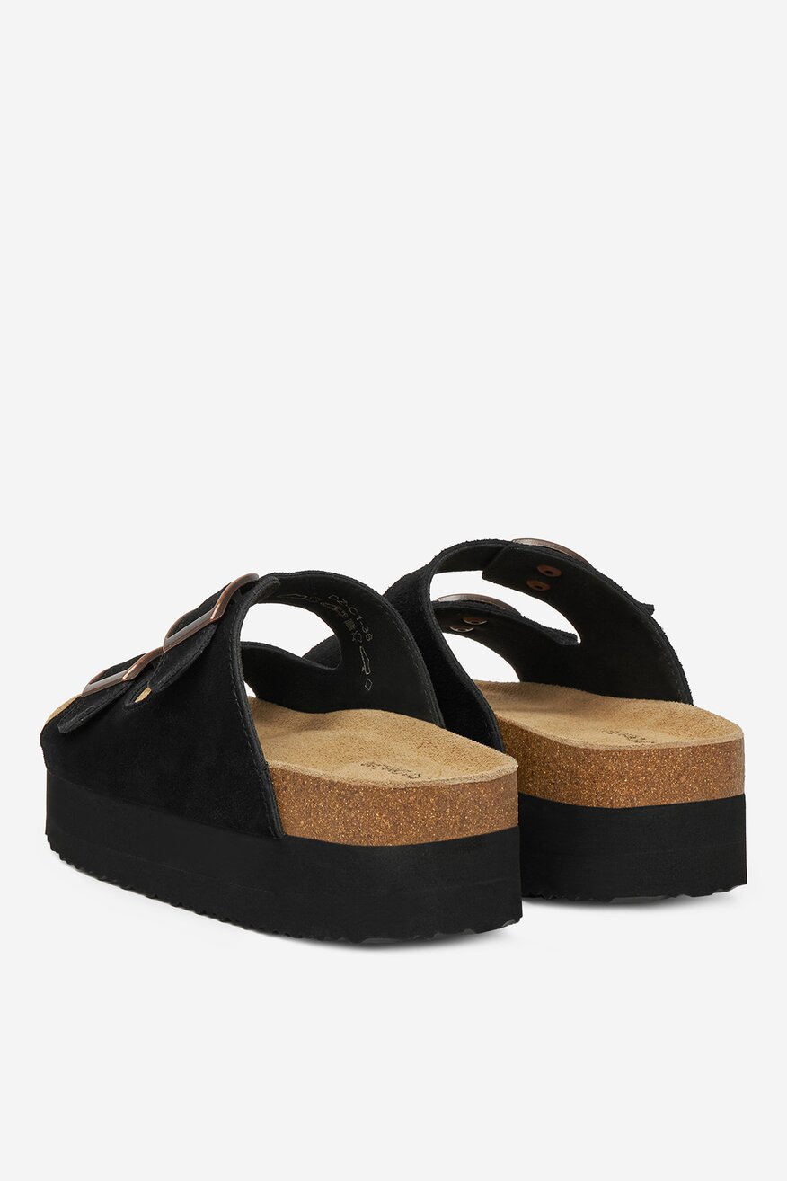 DeeZee - Klapki zamszowe - 5906751141458