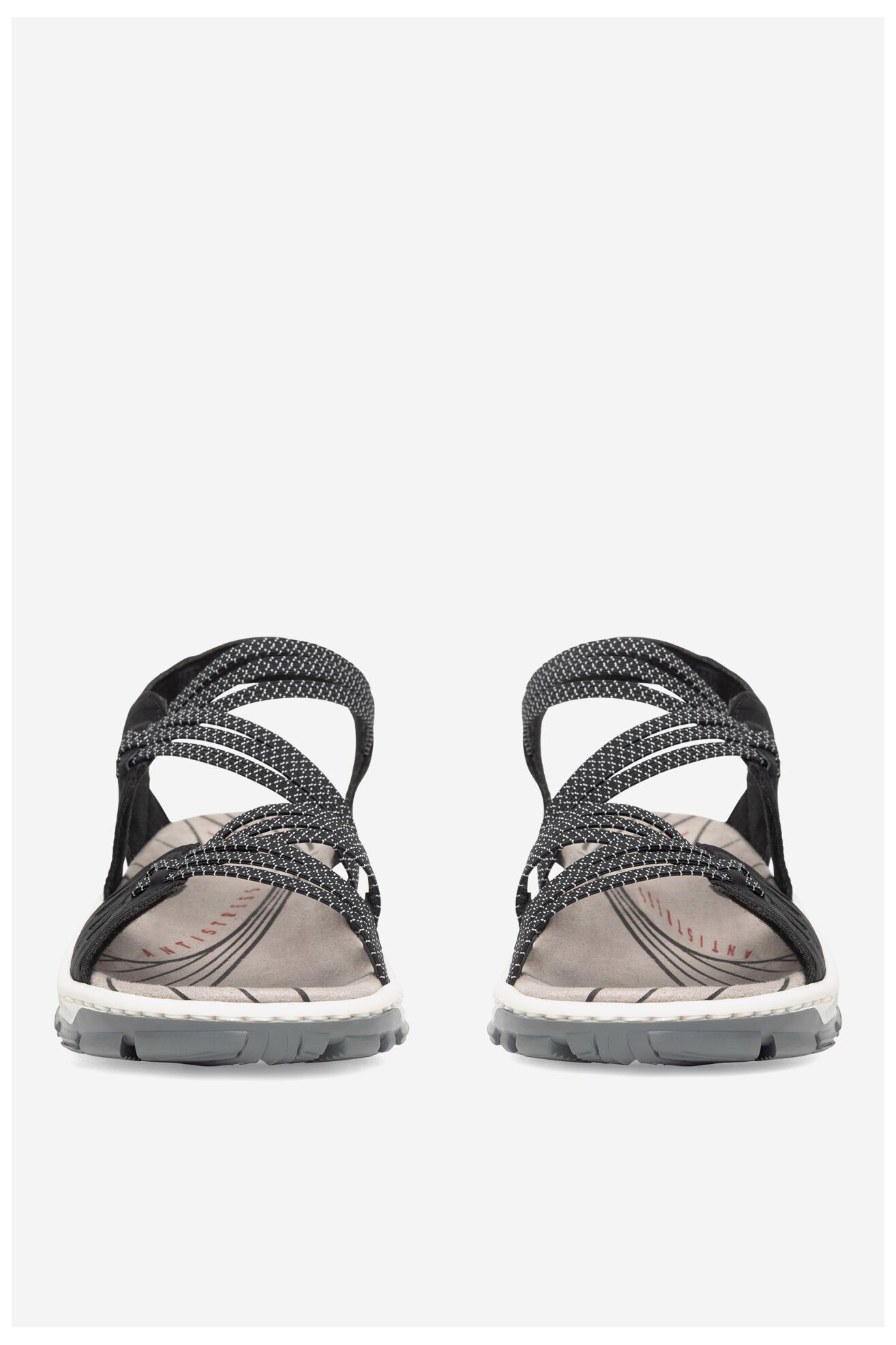 Sandały Rieker 68882-00 Czarny